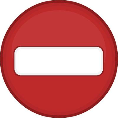 矢量表情插图的不输入符号