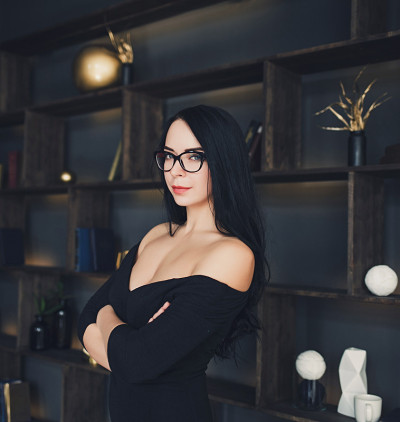 女性头发模型