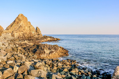 阿拉伯联合酋长国富查伊拉海滩海景