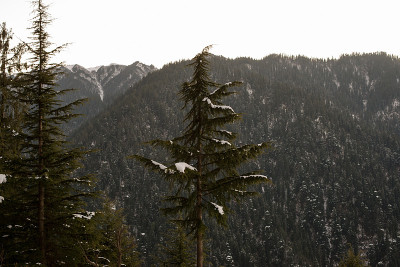 雪景照片冬天在喜马拉雅山-