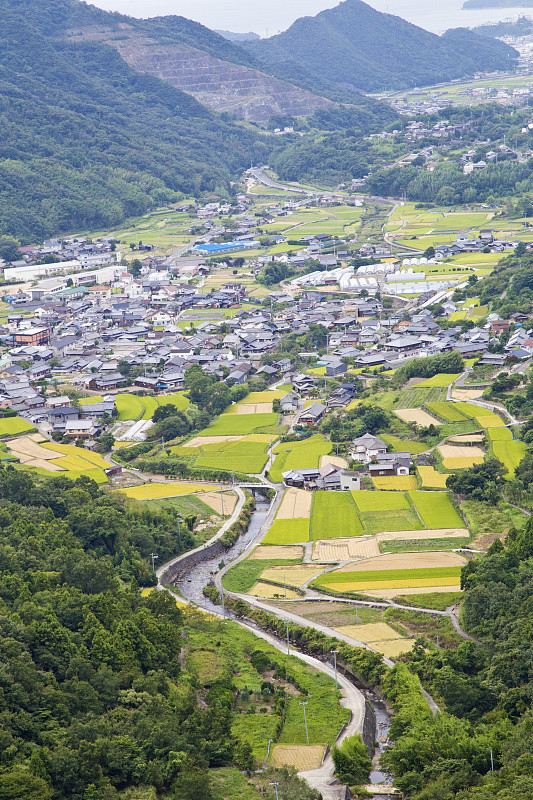 日本香川市Shodoshima观景台