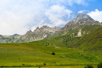 落基山脉全景