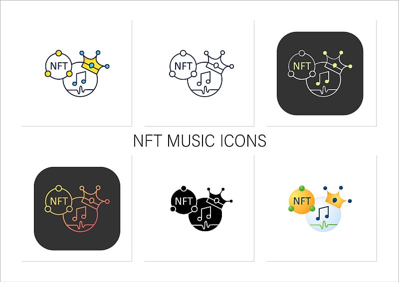 非ft音乐图标集