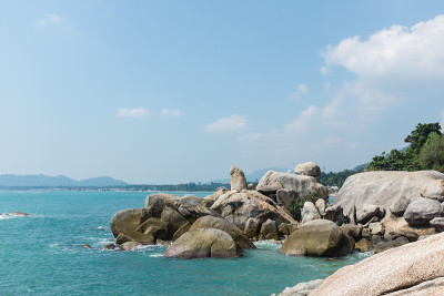 Lamai海滩,寒
