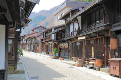 日本长野Naraijyuku历史屋街