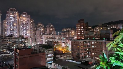 北投在晚上
