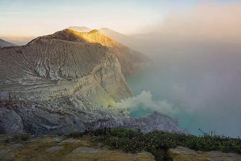 Ijen火山口