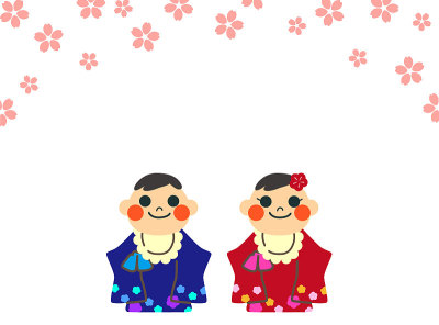 让男孩和女孩穿上自己的和服。