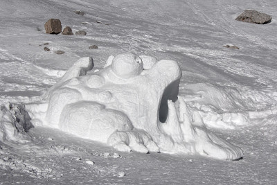 雪雕塑