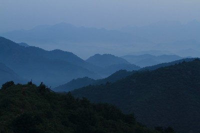 金沙林日出
