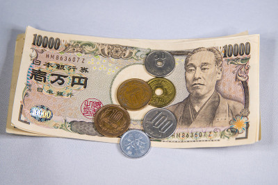 日本纸币和硬币