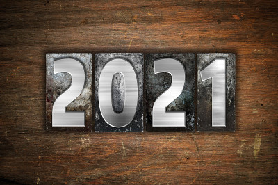 2021年用老式凸版印刷字体书写