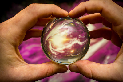 水晶球的星系