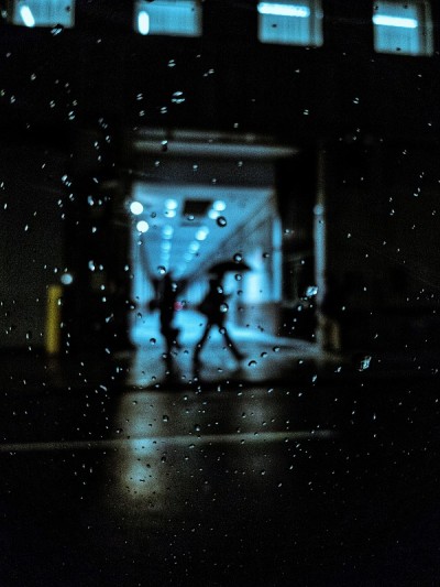 纽约的雨夜