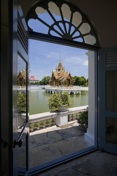 Bang Pa In Palace, Ayuthaya, Thailand。