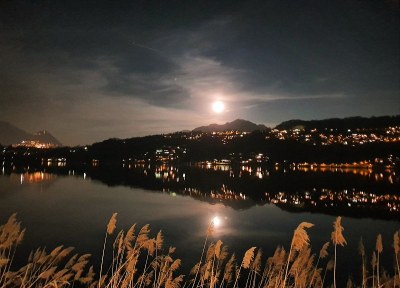 来自Agno的Lugano湖