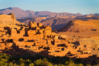 Ait Benhaddou, Ouarzazate，摩洛哥。