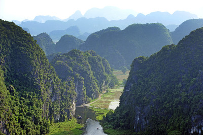 毕业巨人，Tam Coc，宁平省，越南北部