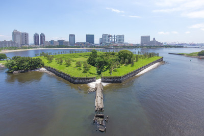 东京湾和第三台场的虹桥