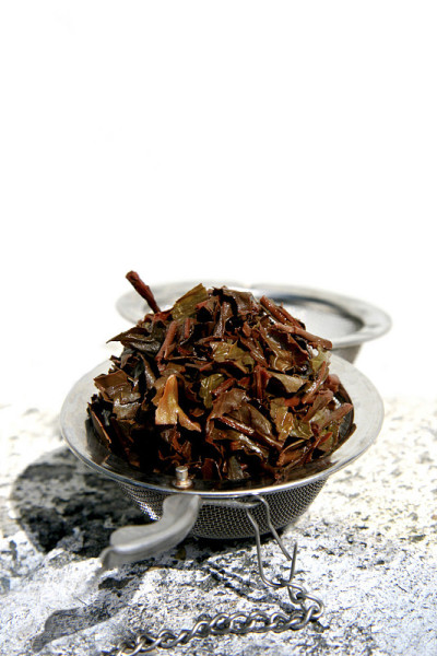 新鲜的茶叶