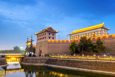西安城墙，永宁门，南门