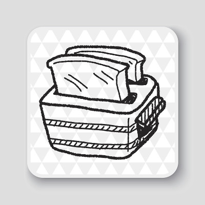 吐司涂鸦画