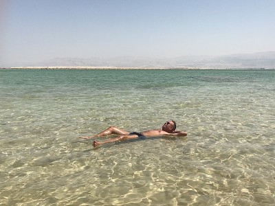 以色列的死海。
