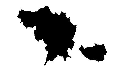 捷克ceske Budejovice城市地图的轮廓
