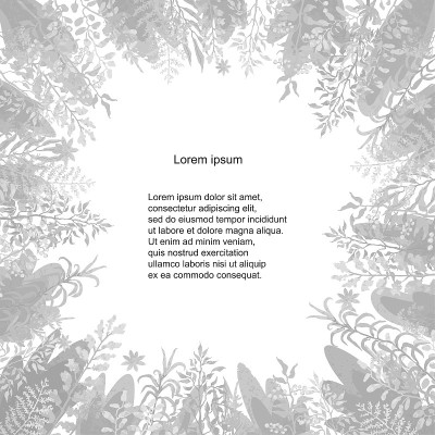 花载体模板与植物