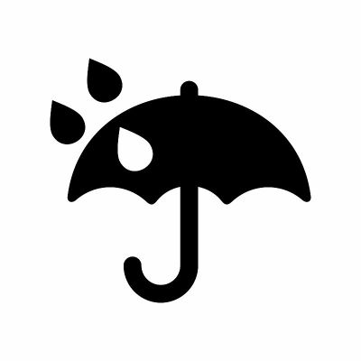 防水性能矢量信息标志
