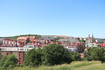 从Risåsberget在瑞典哥德堡观看