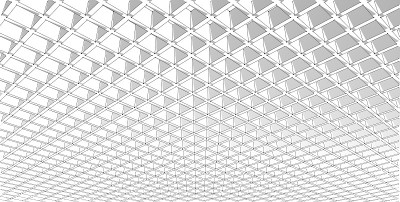 3D插图建筑建筑。