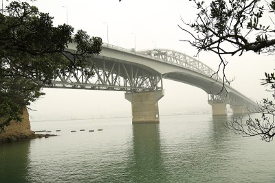 奥克兰海港大桥-侧景
