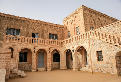 Mor Gabriel syrian修道院，马尔丁，土耳其国家