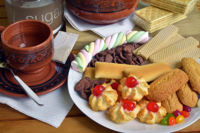 茶和饼干