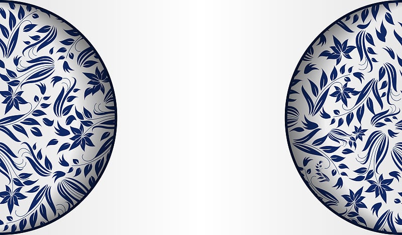 The Chinese Porcelain Style Background