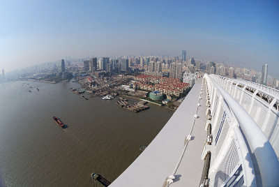 上海的全景