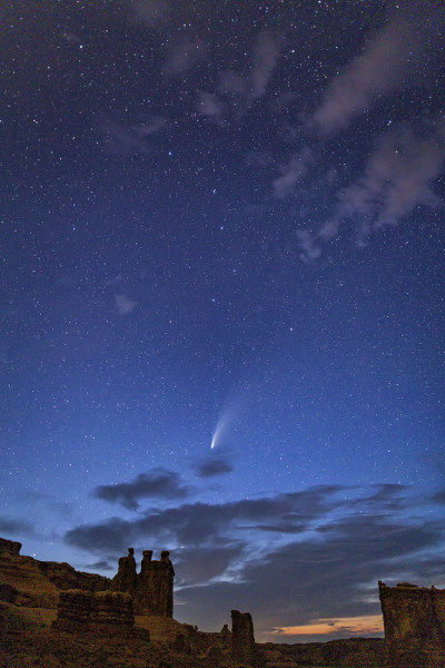 三个八卦彗星暮光