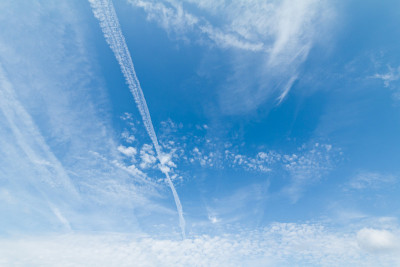 蓝色的天空