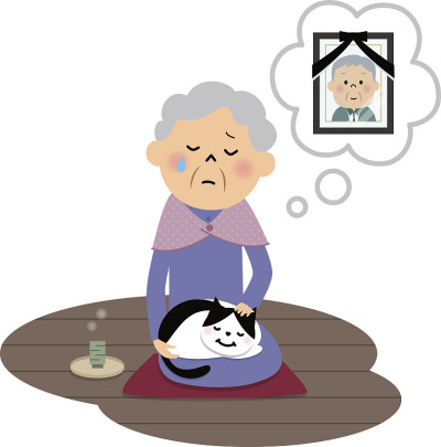 女性老年人,孤独
