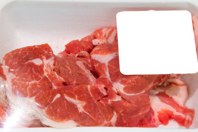 盒装肉片