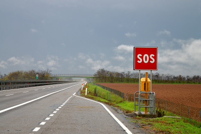 Autostrada肩