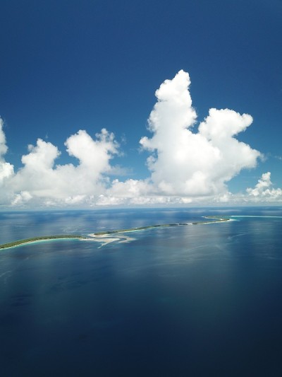 Ant atoll in Pohnpei, Micronesia