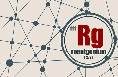 Roentgenium化学元素。