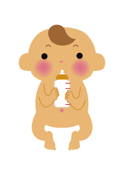一个婴儿插图。