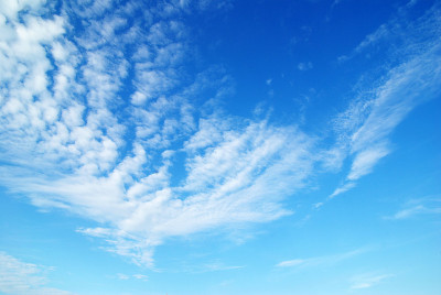 蓝色的天空