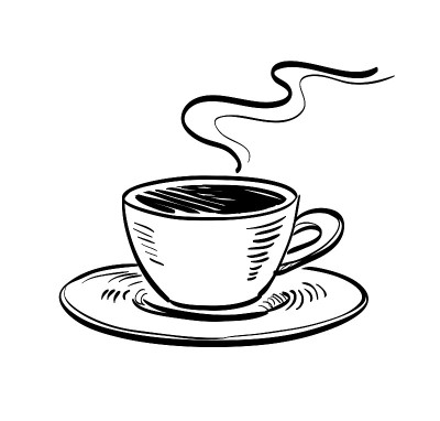 一杯咖啡。