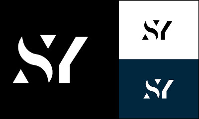 SY,YS抽象字母标志