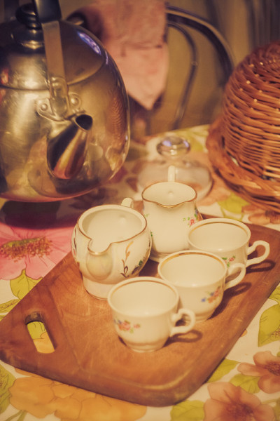 茶壶茶流杯，仪式