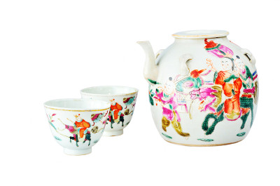 中国古代的茶壶和茶杯